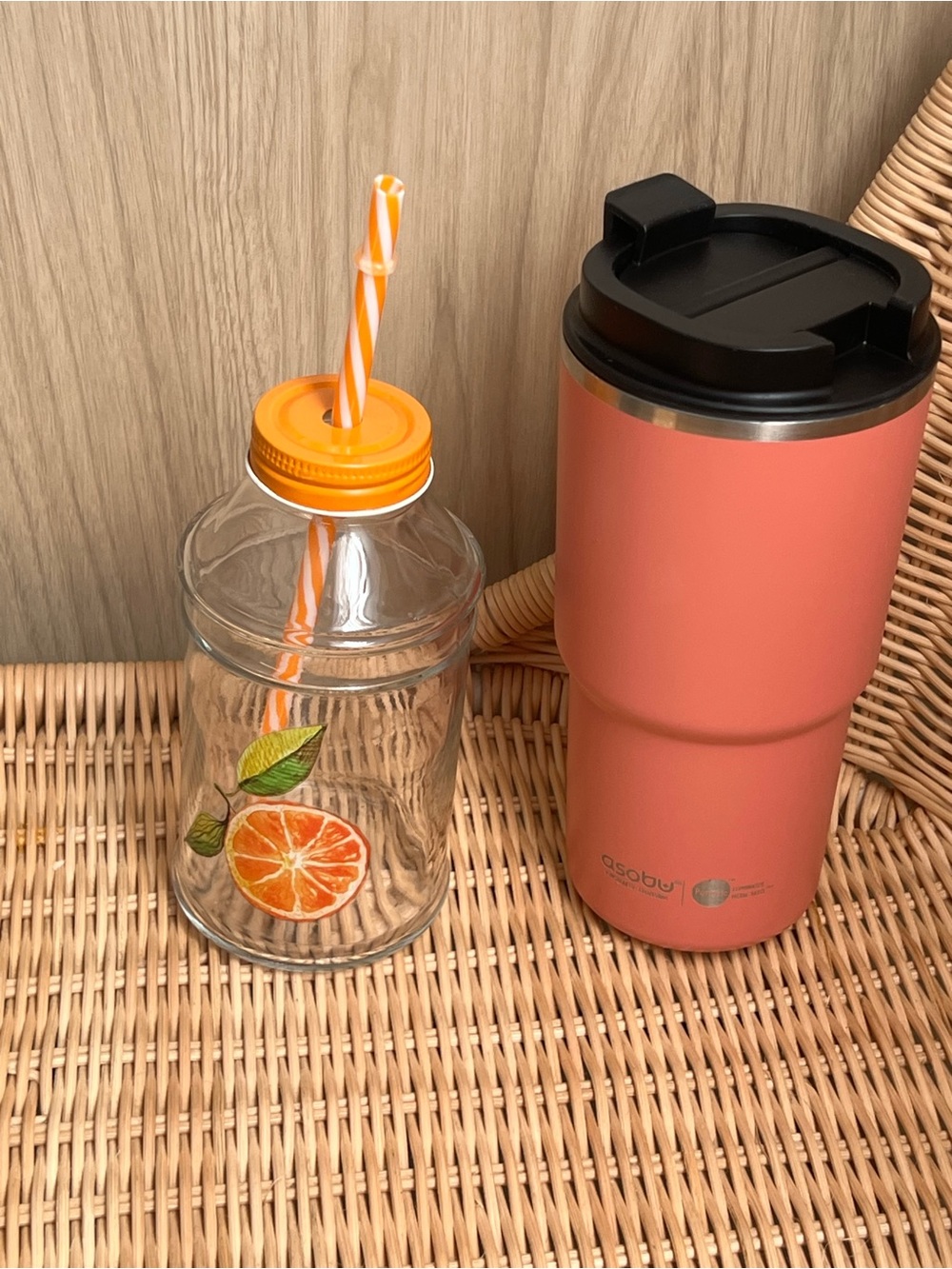Asobu Puramic Ceramic lined Travel mug NWOT